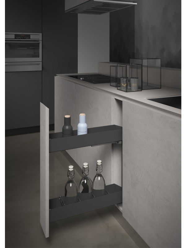 Pull-Out Bottle Rack 150mm | Orione Collection
