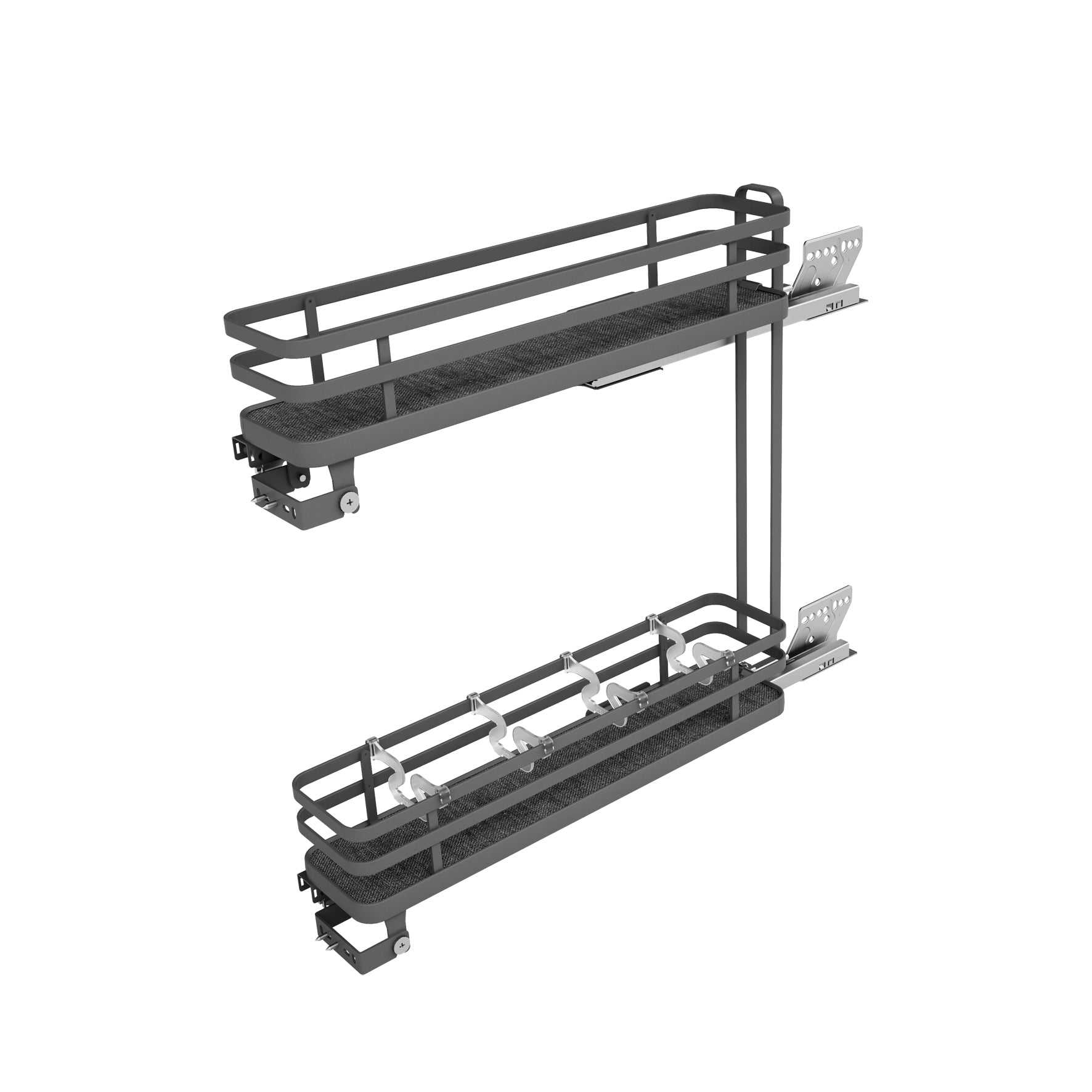 Pull-Out Bottle Rack 150mm | Orione Collection