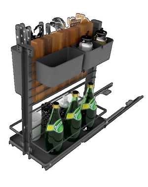 Pull-Out Multipurpose Storage 300mm | Orione Collection