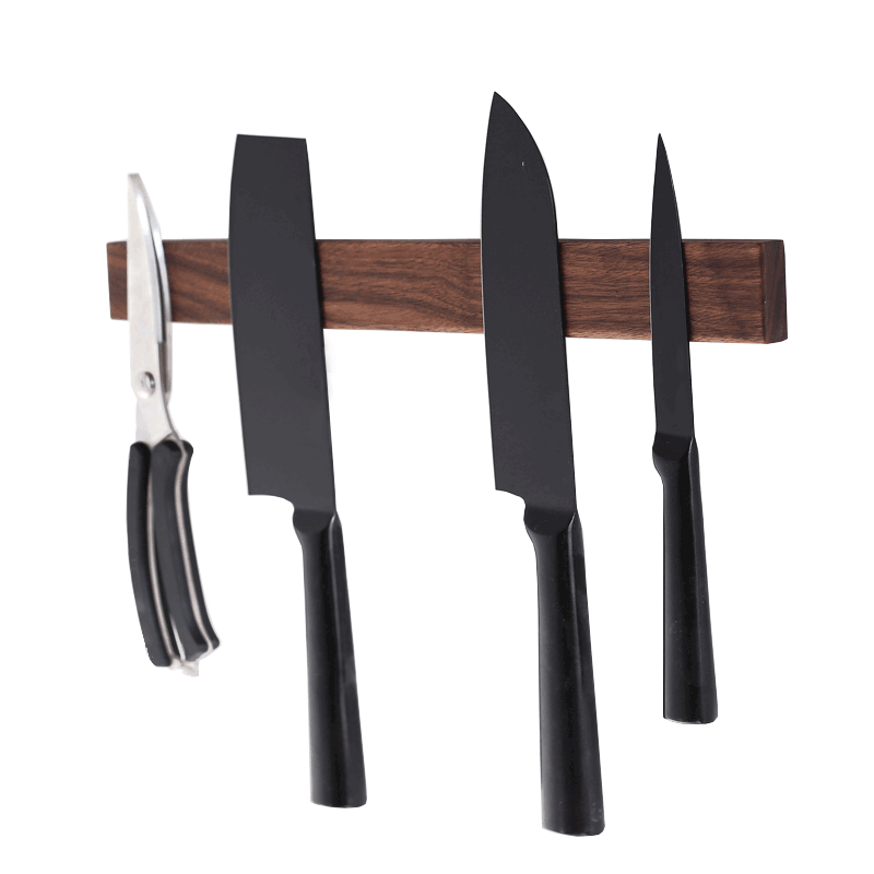 Magnetic Knife Bar | Solid Walnut