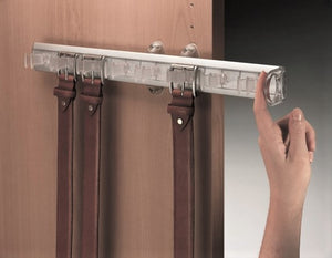 Sliding Belt Rack | Wardrobe Organization