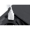 Conceal Socket with Qi & USB Charging | Evoline Square 80