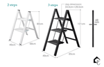 Home Use Ultra-Slim Ladder Stool Steps